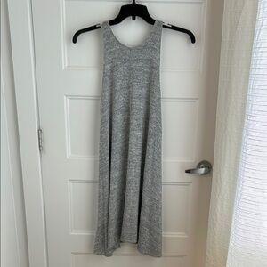 Wilfred Gray Halter Maxi Sundress